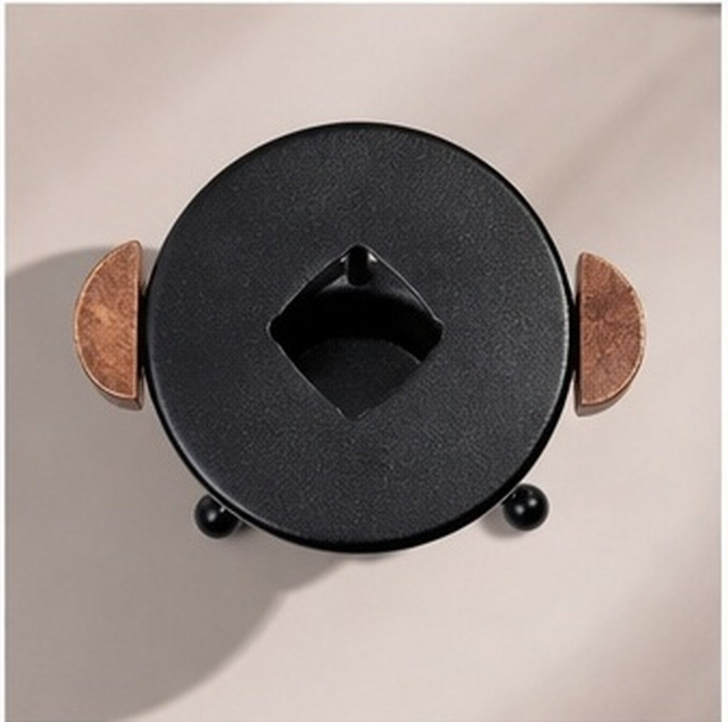 Wax Warmer - 1 ชิ้น เตาหลอมขี้ผึ้งรูปทรง Ding แบบพกพา เตาเหล็กทนความร้อน