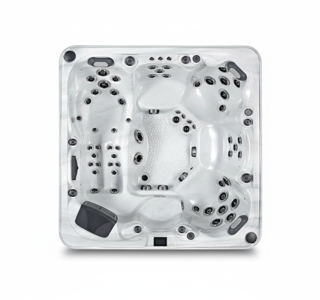 Hot Tub - อ่างน้ำร้อนกลางแจ้งพร้อมอะคริลิก US Aristech, อ่างสปาสำหรับสวนสำหรับ 5-6 คน,