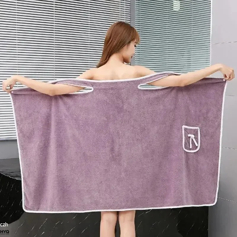 Spa Towel - ผ้าเช็ดตัวสำหรับผู้หญิงและเด็กผู้หญิง ขนาด 85*140 ซม. แห้งเร็ว ใช้ได้ทั้งอาบน้ำ
