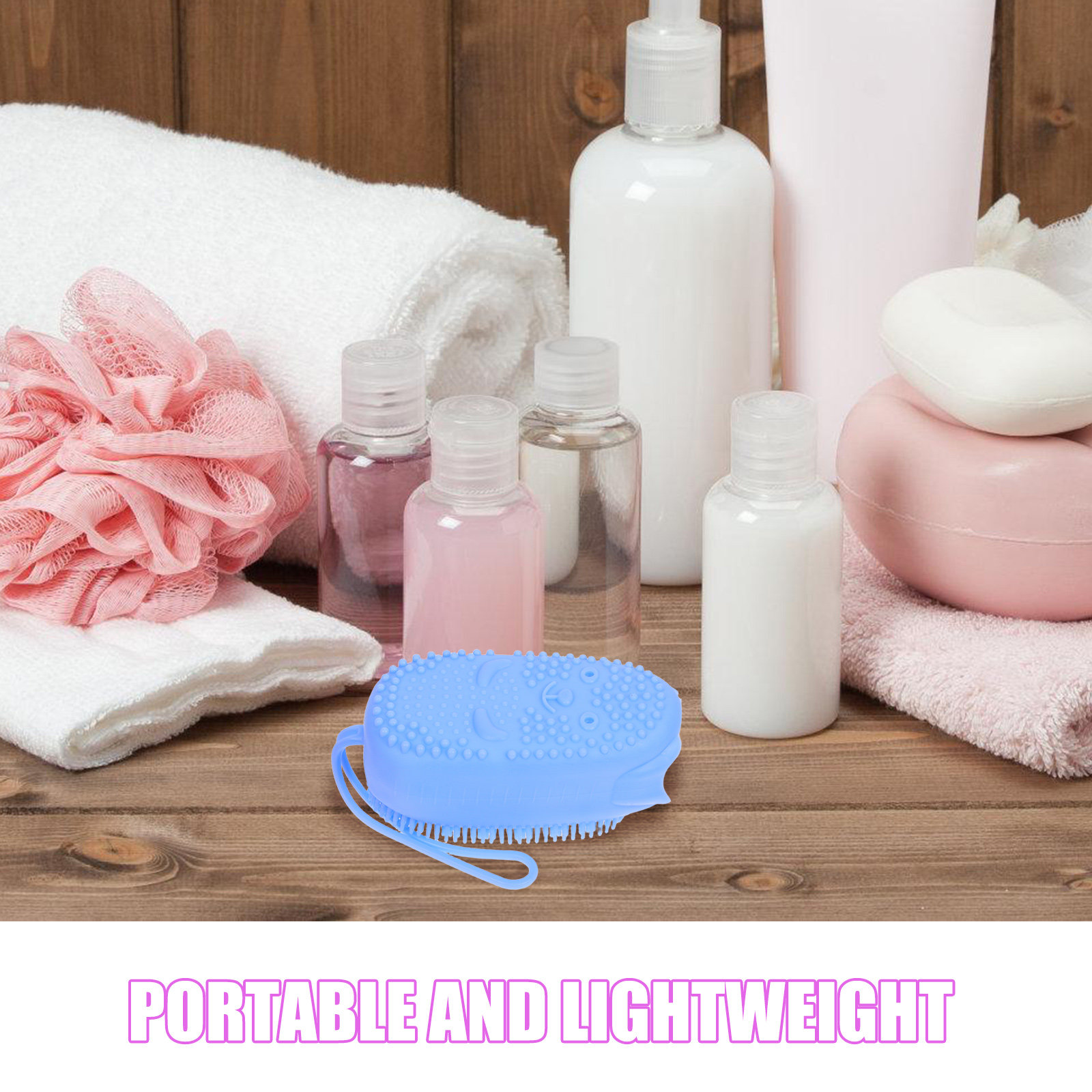 3 ชิ้น ฟองน้ำขัดตัวซิลิโคนสองด - Body Brush บทวิจารณ์และราคา