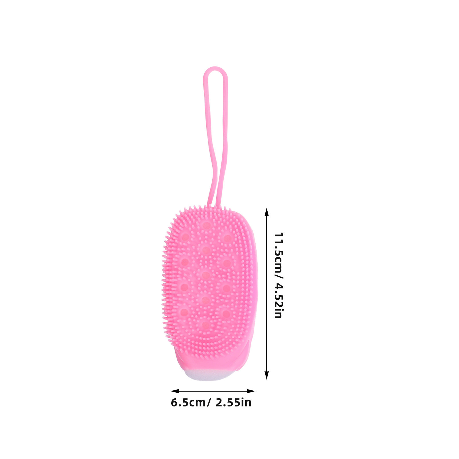 3 ชิ้น ฟองน้ำขัดตัวซิลิโคนสองด - Body Brush บทวิจารณ์และราคา