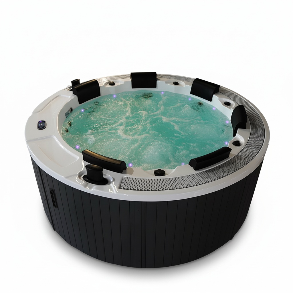 อ่างน้ำร้อนกลางแจ้งพร้อมหัวฉีด - Hot Tub บทวิจารณ์และราคา