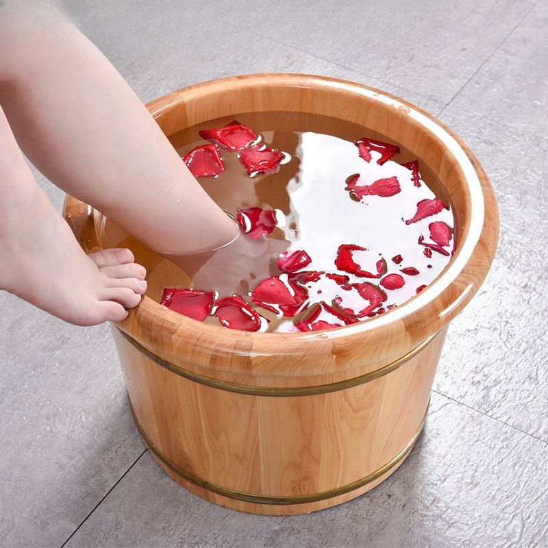 ถังแช่เท้าไม้เนื้อแข็ง อ่างแช่ - Foot Spa บทวิจารณ์และราคา